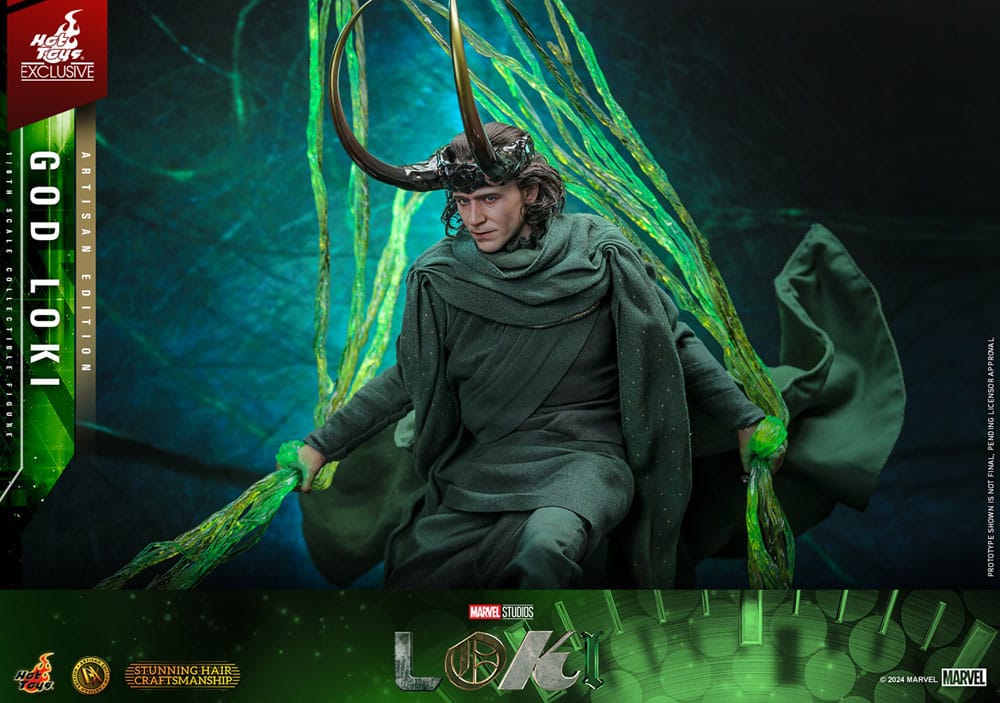 Loki DX Action Figur 1/6 God Loki Artisan Edition Hot Toys Exclusive 31 cm Hot Toys