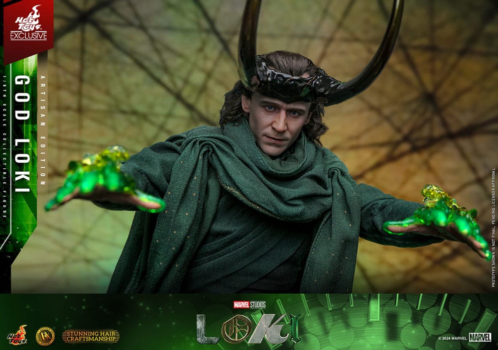 Loki DX Action Figur 1/6 God Loki Artisan Edition Hot Toys Exclusive 31 cm Hot Toys