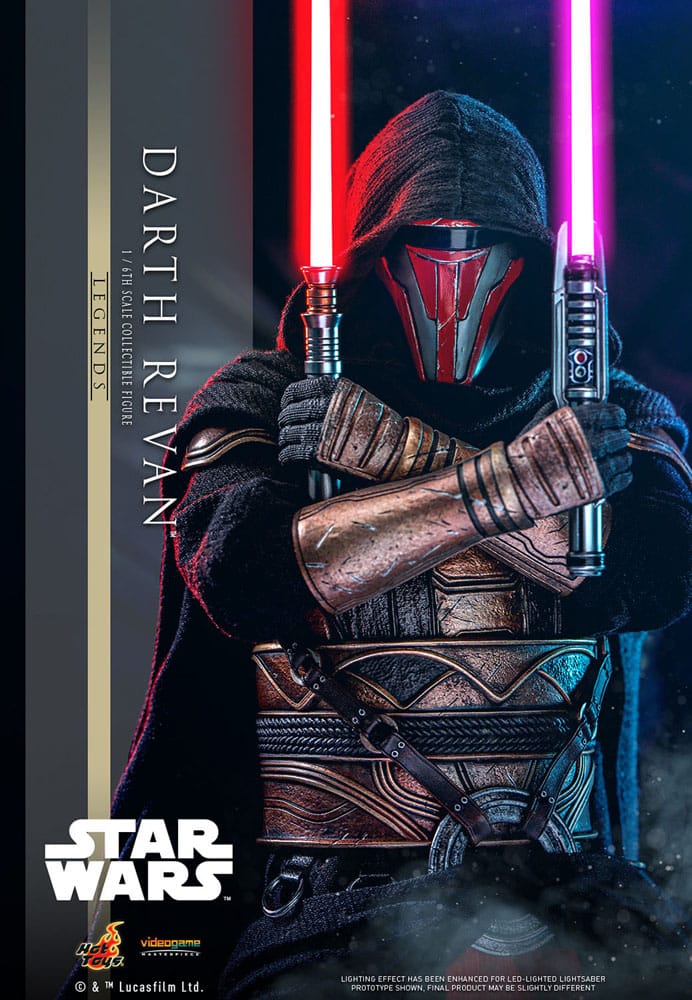 Star Wars Legends Videogame Masterpiece Action Figur 1/6 Darth Revan 31 cm Hot Toys