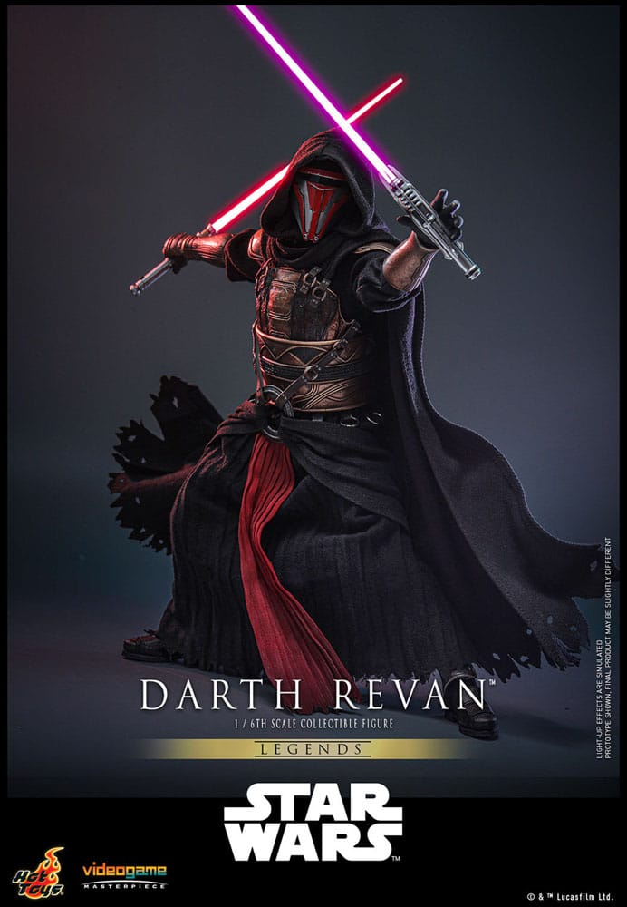 Star Wars Legends Videogame Masterpiece Action Figur 1/6 Darth Revan 31 cm Hot Toys