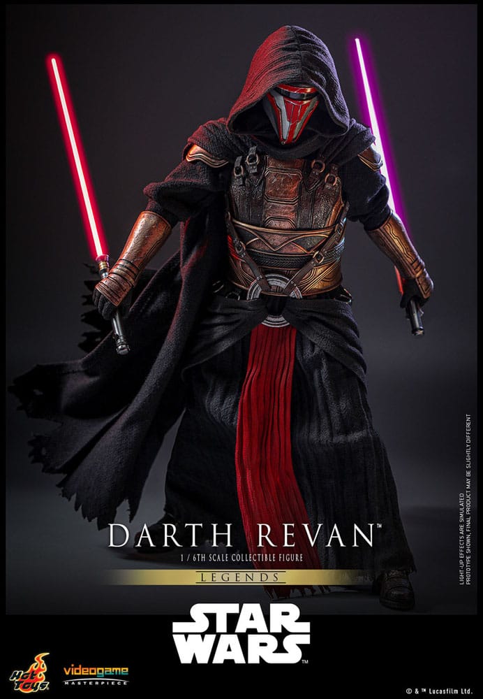 Star Wars Legends Videogame Masterpiece Action Figur 1/6 Darth Revan 31 cm Hot Toys