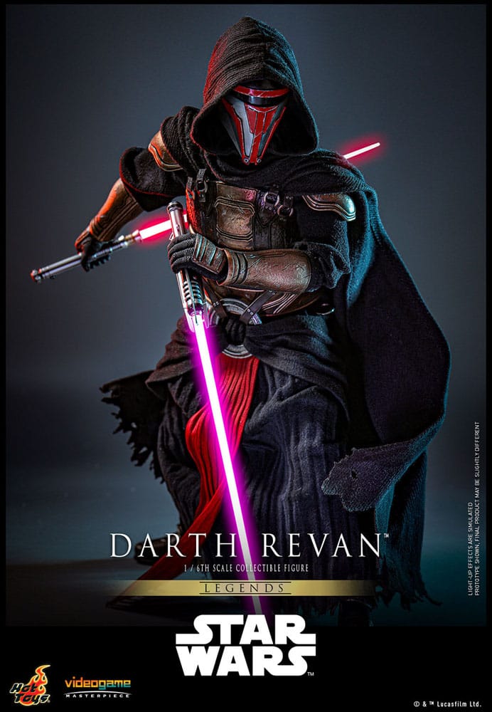 Star Wars Legends Videogame Masterpiece Action Figur 1/6 Darth Revan 31 cm Hot Toys