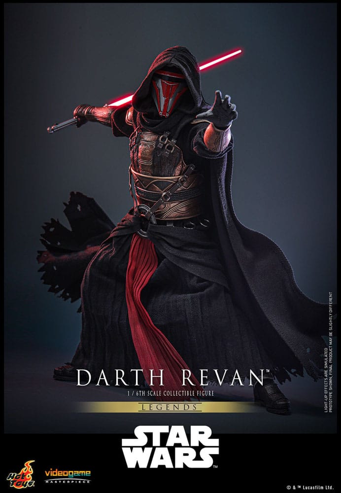 Star Wars Legends Videogame Masterpiece Action Figur 1/6 Darth Revan 31 cm Hot Toys