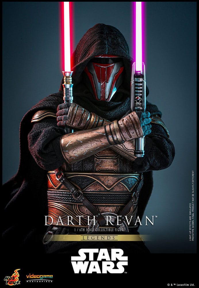 Star Wars Legends Videogame Masterpiece Action Figur 1/6 Darth Revan 31 cm Hot Toys