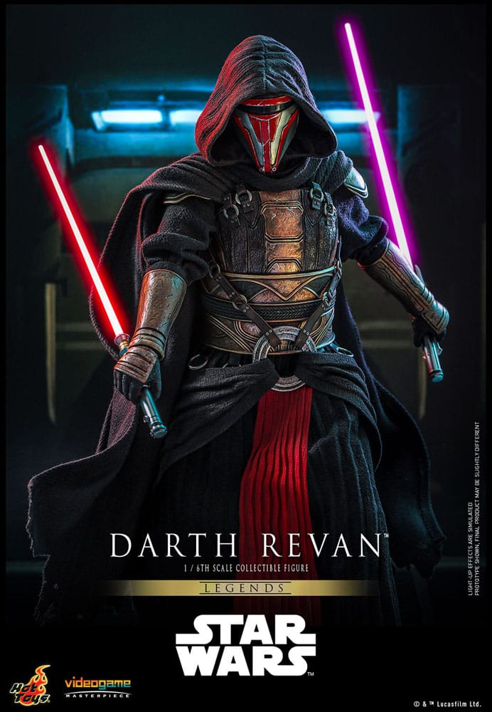 Star Wars Legends Videogame Masterpiece Action Figur 1/6 Darth Revan 31 cm Hot Toys