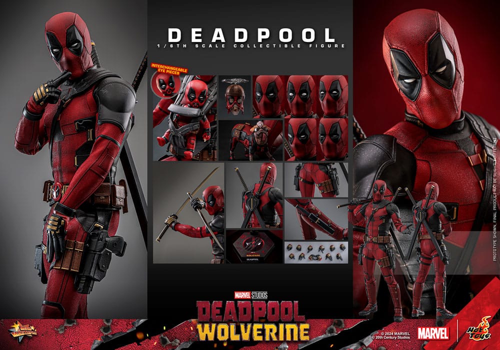 Deadpool & Wolverine Movie Masterpiece Action Figure 1/6 - 31 cm Hot Toys