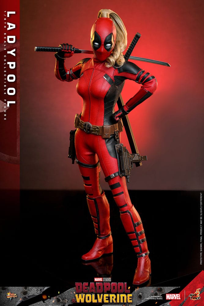 Deadpool & Wolverine Movie Masterpiece Action Figure - Ladypool 30 cm Hot Toys