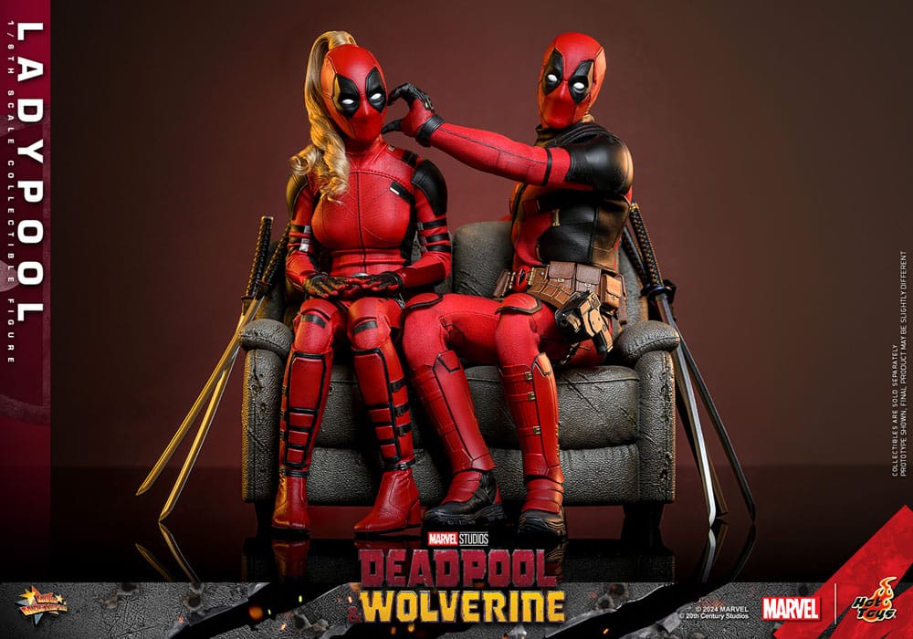 Deadpool & Wolverine Movie Masterpiece Action Figure - Ladypool 30 cm Hot Toys