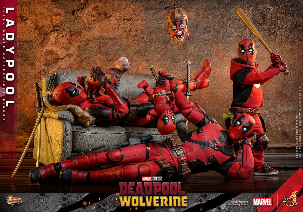 Deadpool & Wolverine Movie Masterpiece Action Figure - Ladypool 30 cm Hot Toys