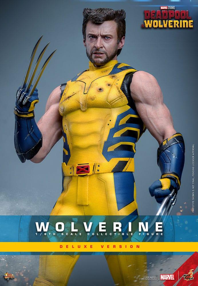 Deadpool & Wolverine Movie Masterpiece Action Figur 1/6 Wolverine (Deluxe Version) 31 cm