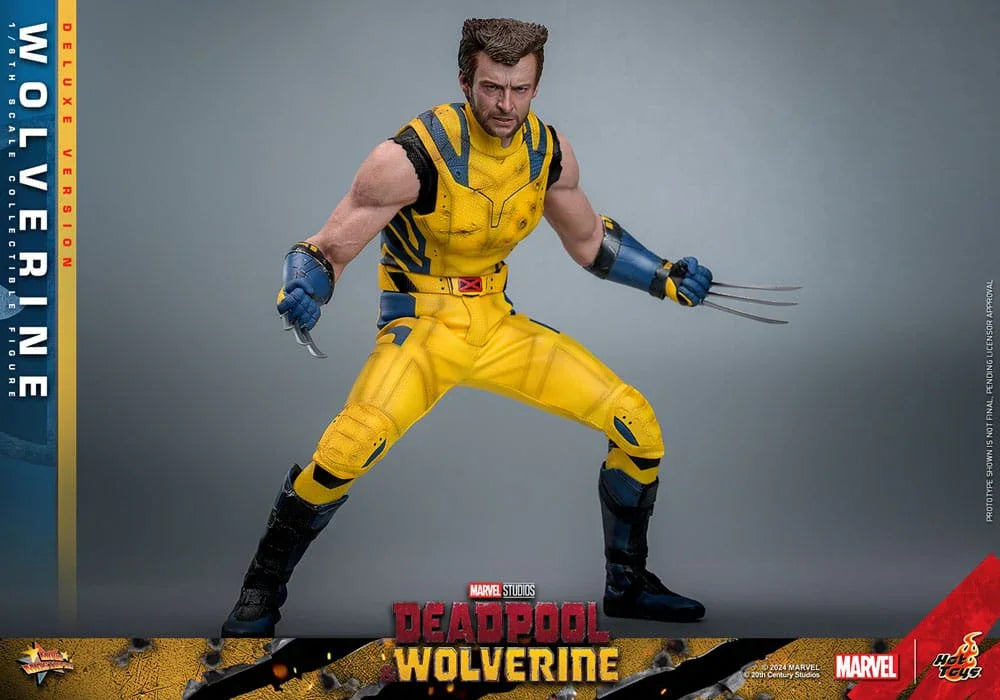 Deadpool & Wolverine Movie Masterpiece Action Figur 1/6 Wolverine (Deluxe Version) 31 cm