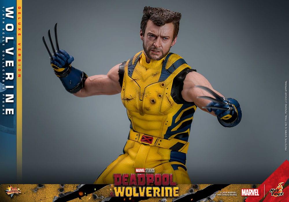 Deadpool & Wolverine Movie Masterpiece Action Figur 1/6 Wolverine (Deluxe Version) 31 cm