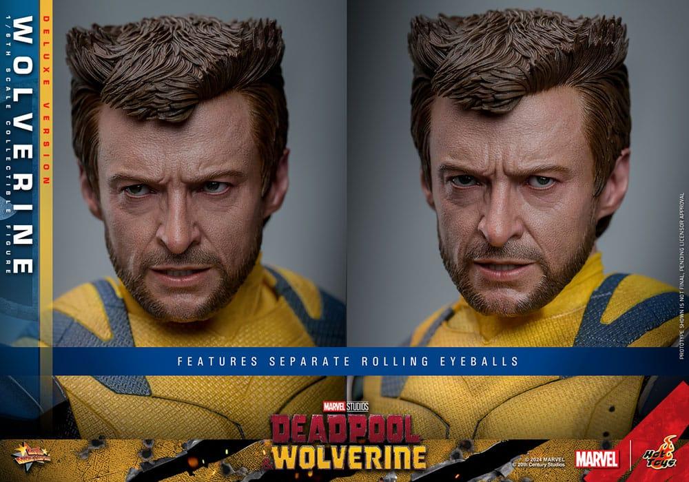 Deadpool & Wolverine Movie Masterpiece Action Figur 1/6 Wolverine (Deluxe Version) 31 cm