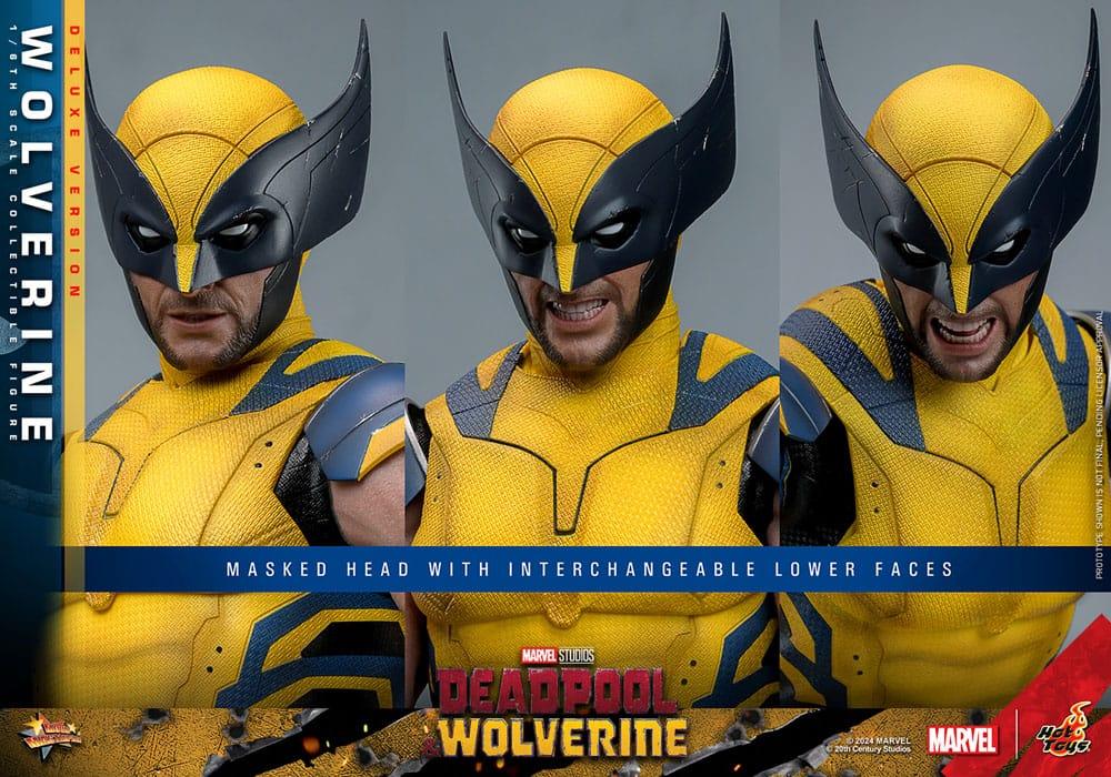 Deadpool & Wolverine Movie Masterpiece Action Figur 1/6 Wolverine (Deluxe Version) 31 cm