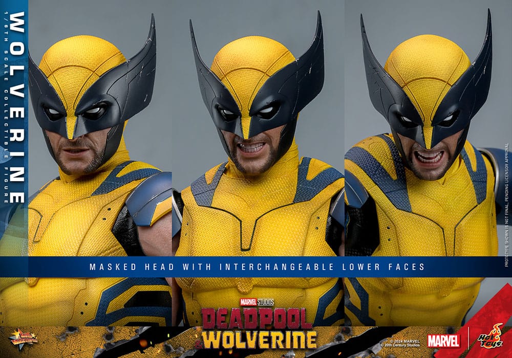 Deadpool & Wolverine Movie Masterpiece Action Figur 1/6 Wolverine 31 cm Hot Toys