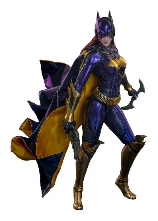 Batman Arkham Knight Videogame Masterpiece Action Figure 1/6 Batgirl (Lila och Guld Version) Hot Toys