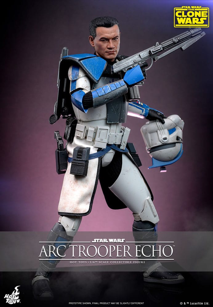 Star Wars: The Clone Wars Action Figur 1/6 Arc Trooper Echo 30 cm Hot Toys