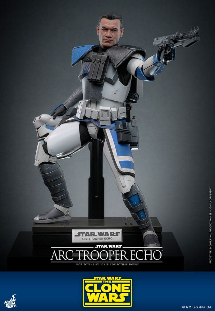 Star Wars: The Clone Wars Action Figur 1/6 Arc Trooper Echo 30 cm Hot Toys