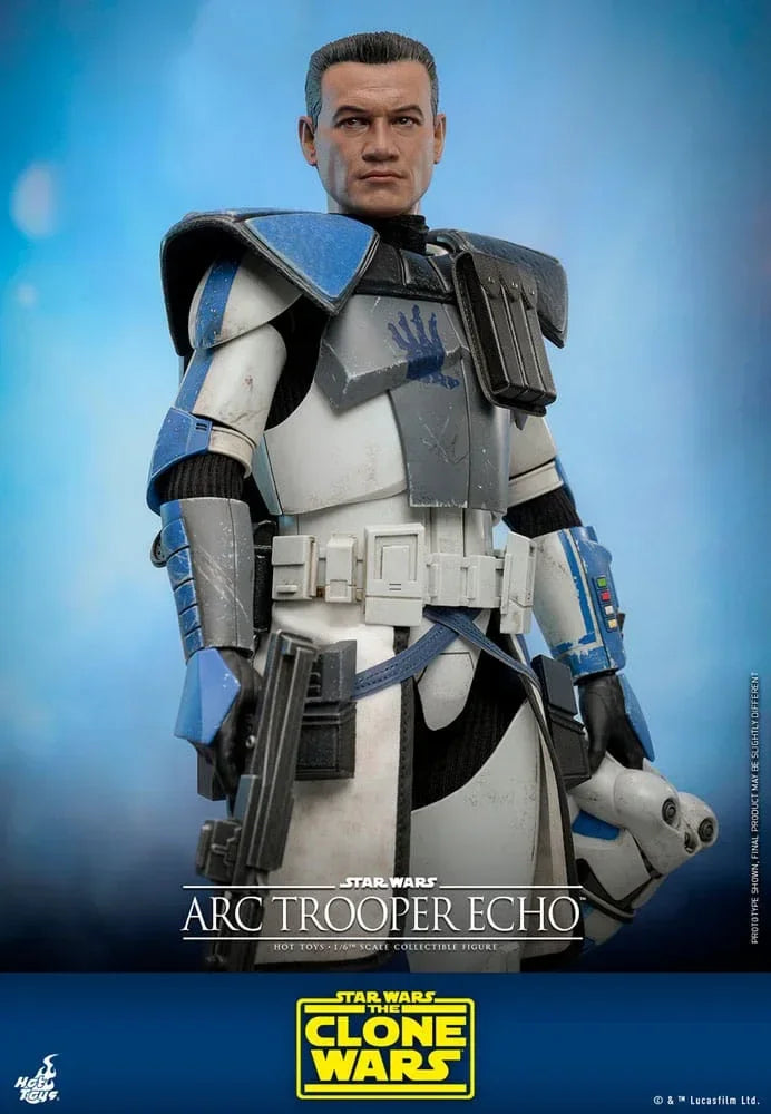 Star Wars: The Clone Wars Action Figur 1/6 Arc Trooper Echo 30 cm Hot Toys