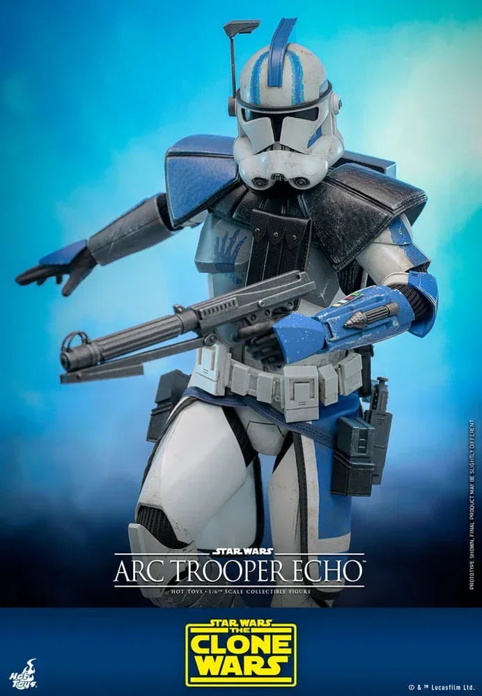 Star Wars: The Clone Wars Action Figur 1/6 Arc Trooper Echo 30 cm Hot Toys