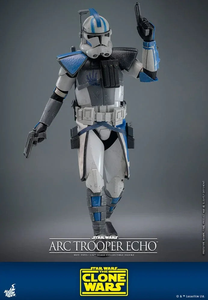 Star Wars: The Clone Wars Action Figur 1/6 Arc Trooper Echo 30 cm Hot Toys