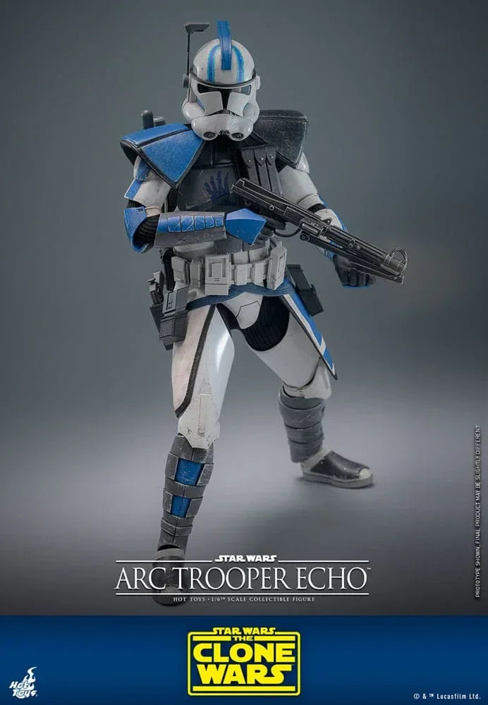 Star Wars: The Clone Wars Action Figur 1/6 Arc Trooper Echo 30 cm Hot Toys