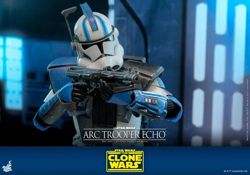 Star Wars: The Clone Wars Action Figur 1/6 Arc Trooper Echo 30 cm Hot Toys