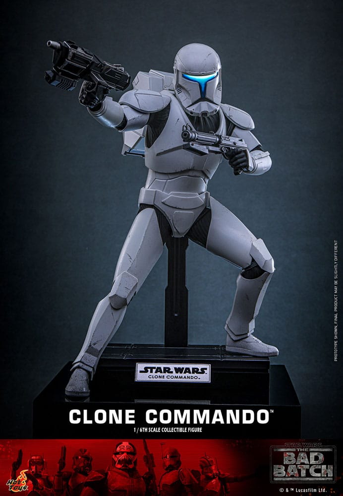 Star Wars: The Bad Batch Action Figur 1/6 Clone Commando 30 cm Hot Toys