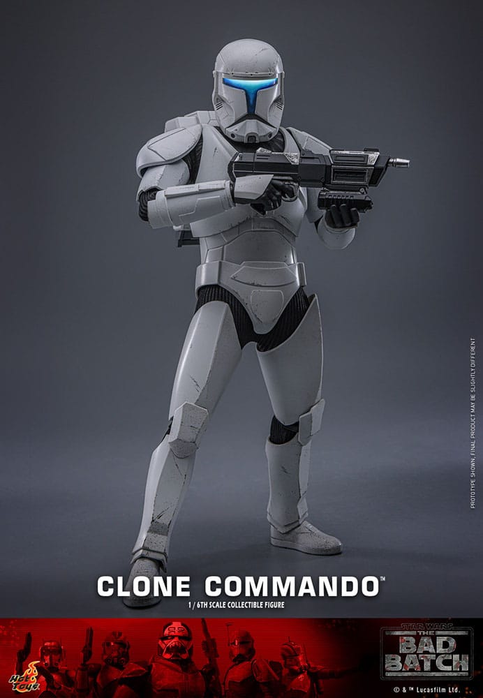 Star Wars: The Bad Batch Action Figur 1/6 Clone Commando 30 cm Hot Toys
