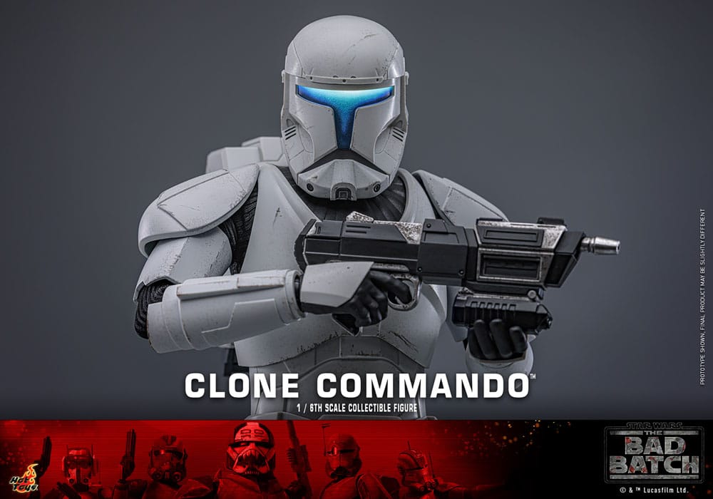 Star Wars: The Bad Batch Action Figur 1/6 Clone Commando 30 cm Hot Toys
