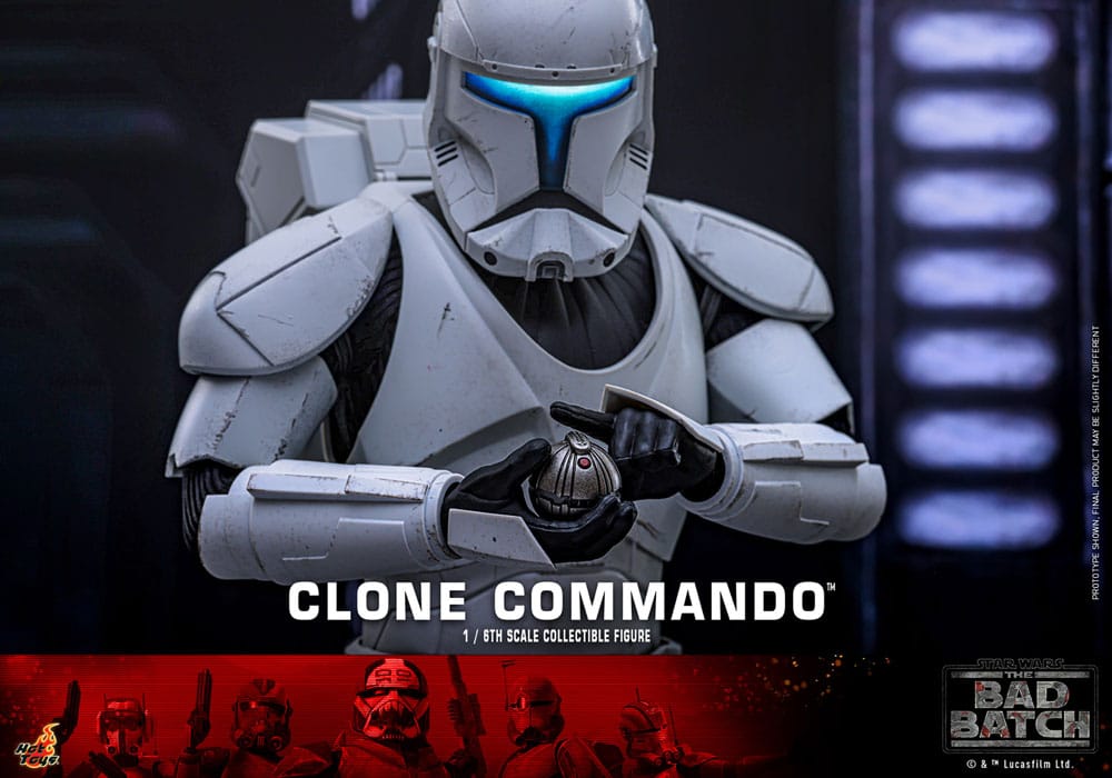 Star Wars: The Bad Batch Action Figur 1/6 Clone Commando 30 cm Hot Toys
