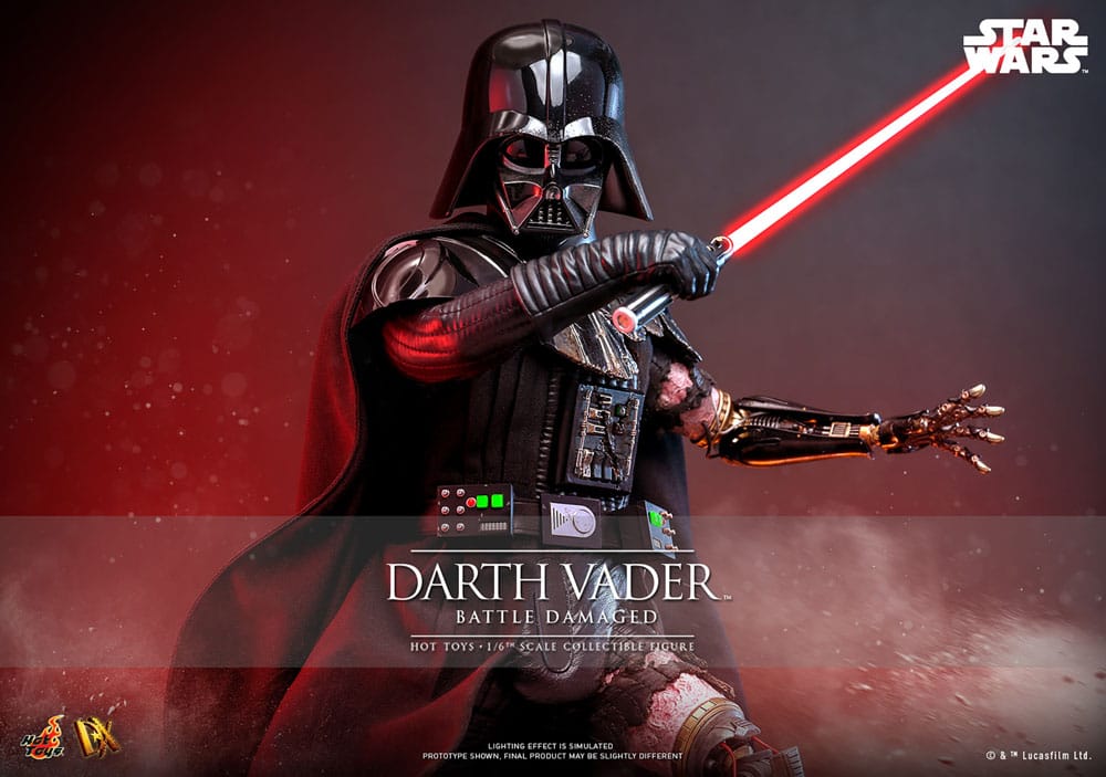 Star Wars Action Figur 1/6 Darth Vader (Battle Damaged) 35 cm Hot Toys