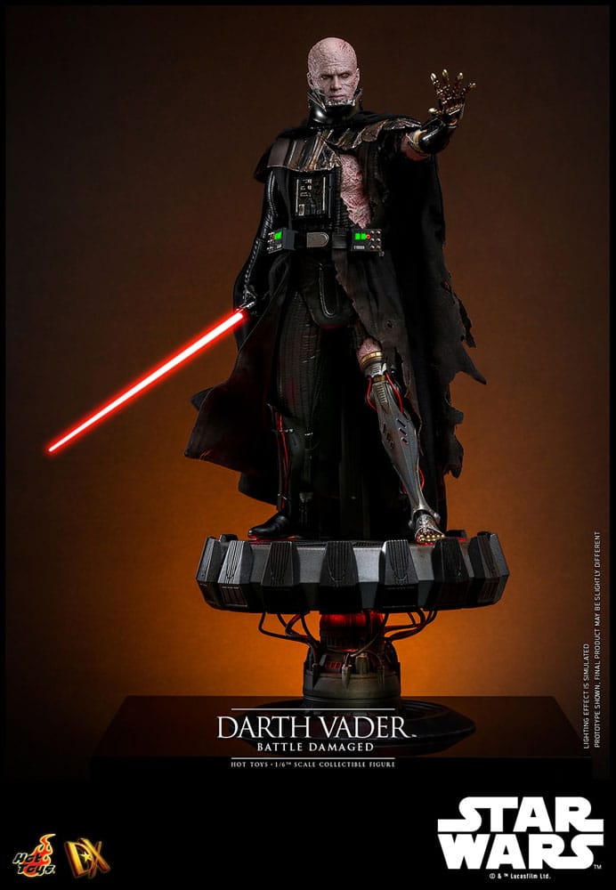 Star Wars Action Figur 1/6 Darth Vader (Battle Damaged) 35 cm Hot Toys