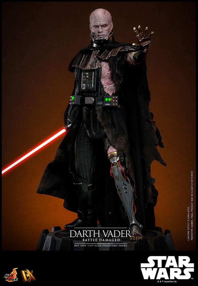 Star Wars Action Figur 1/6 Darth Vader (Battle Damaged) 35 cm Hot Toys