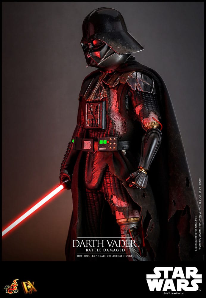 Star Wars Action Figur 1/6 Darth Vader (Battle Damaged) 35 cm Hot Toys