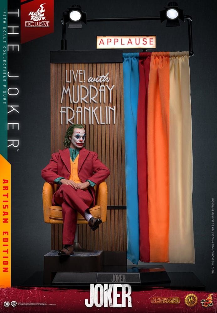 Joker Film Mästverk Action Figur 1/6 The Joker Artisan Edition 30 cm