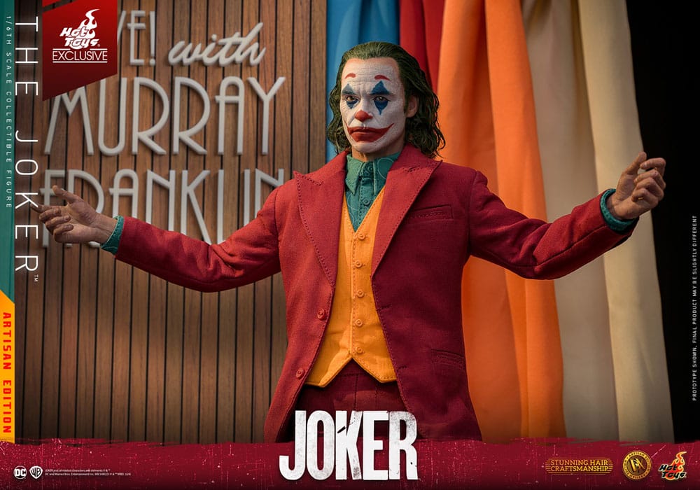 Joker Film Mästverk Action Figur 1/6 The Joker Artisan Edition 30 cm