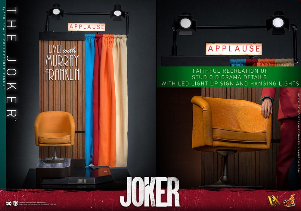 Joker Movie Masterpiece Action Figur 1/6 The Joker 30 cm Hot Toys