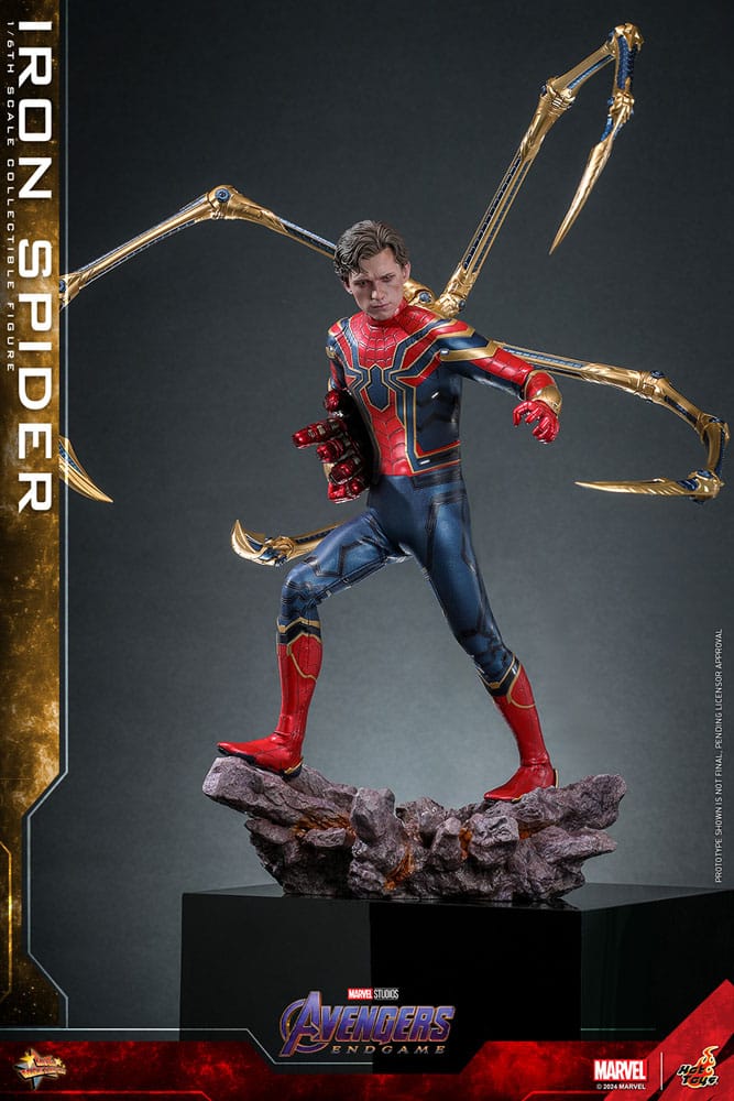 Avengers: Endgame Movie Masterpiece Action Figur 1/6 Iron Spider 28 cm Hot Toys