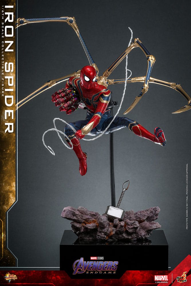 Avengers: Endgame Movie Masterpiece Action Figur 1/6 Iron Spider 28 cm Hot Toys