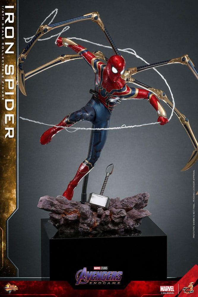 Avengers: Endgame Movie Masterpiece Action Figur 1/6 Iron Spider 28 cm Hot Toys