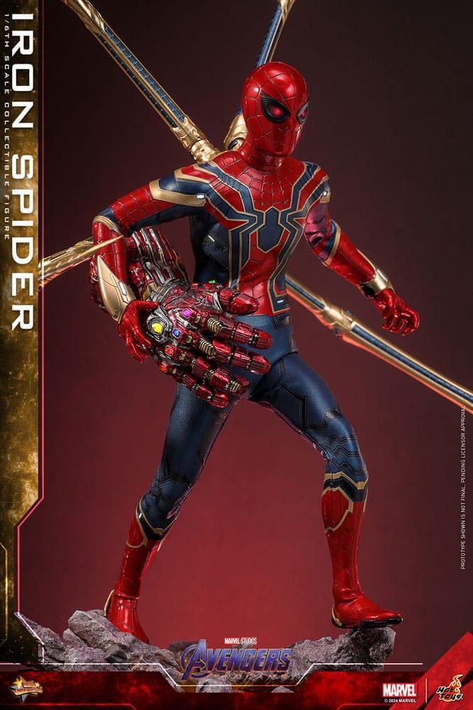 Avengers: Endgame Movie Masterpiece Action Figur 1/6 Iron Spider 28 cm Hot Toys