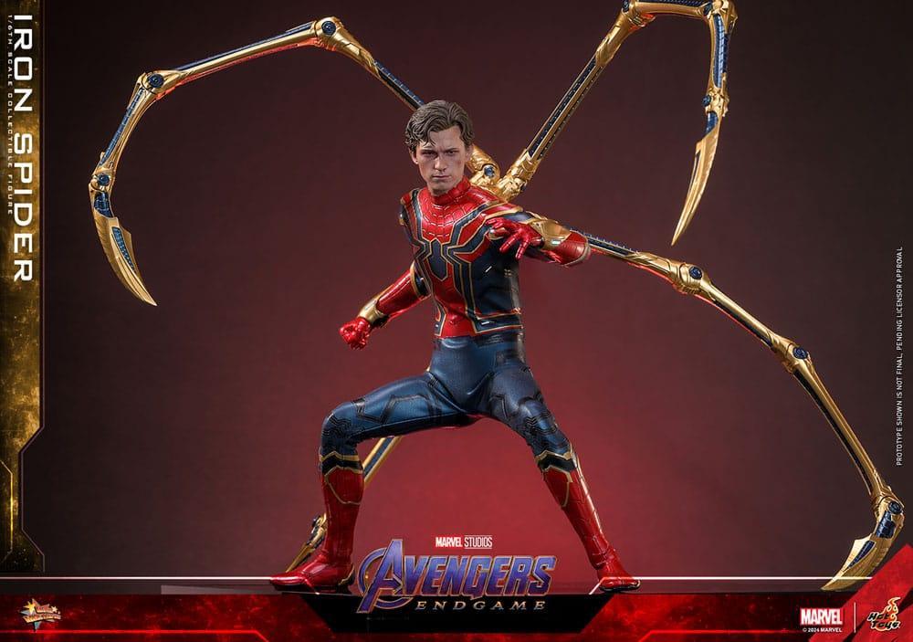 Avengers: Endgame Movie Masterpiece Action Figur 1/6 Iron Spider 28 cm Hot Toys