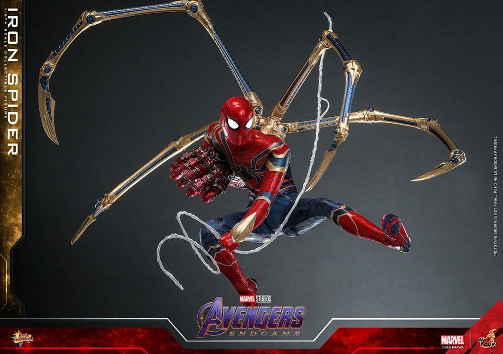 Avengers: Endgame Movie Masterpiece Action Figur 1/6 Iron Spider 28 cm Hot Toys