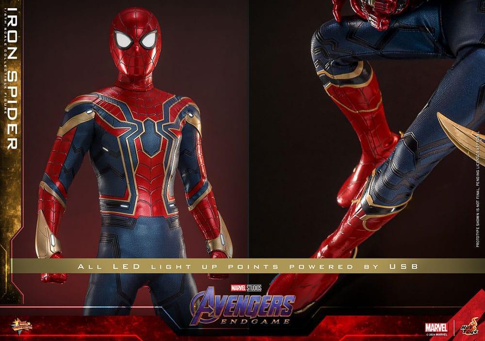 Avengers: Endgame Movie Masterpiece Action Figur 1/6 Iron Spider 28 cm Hot Toys
