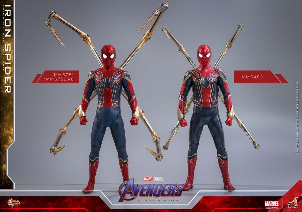 Avengers: Endgame Movie Masterpiece Action Figur 1/6 Iron Spider 28 cm Hot Toys