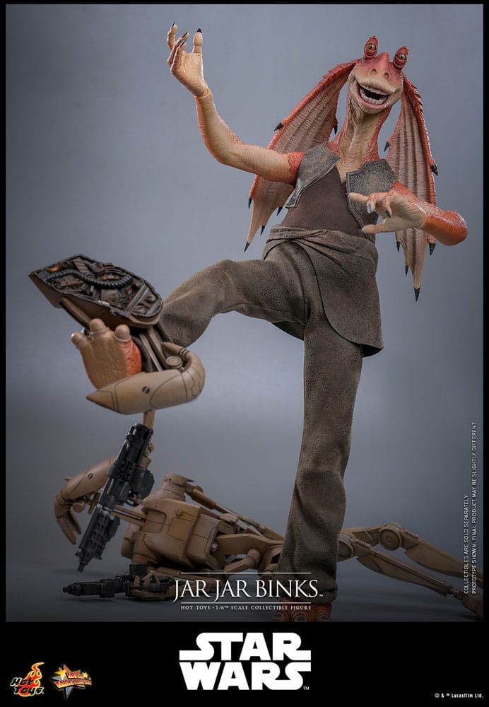 Star Wars Action Figur 1/6 Jar Jar Binks 33 cm Hot Toys