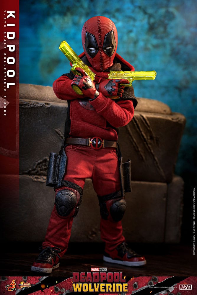 Deadpool & Wolverine Movie Masterpiece Action Figur 1/6 Kidpool 22 cm Hot Toys