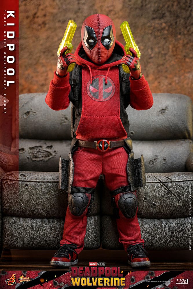 Deadpool & Wolverine Movie Masterpiece Action Figur 1/6 Kidpool 22 cm Hot Toys