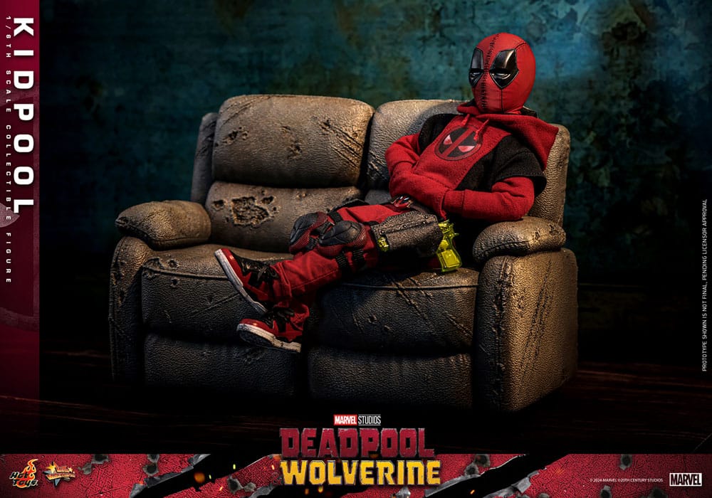 Deadpool & Wolverine Movie Masterpiece Action Figur 1/6 Kidpool 22 cm Hot Toys